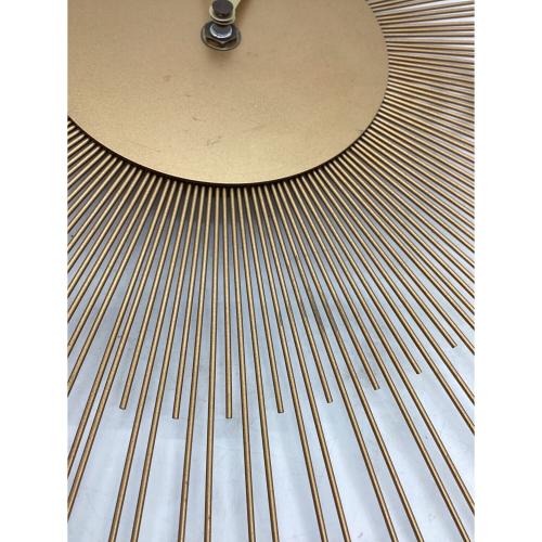 Franc franc (フランフラン) 掛時計 ゾンネ ゴールドカラーキズ・ハガレ・秒針歪み有