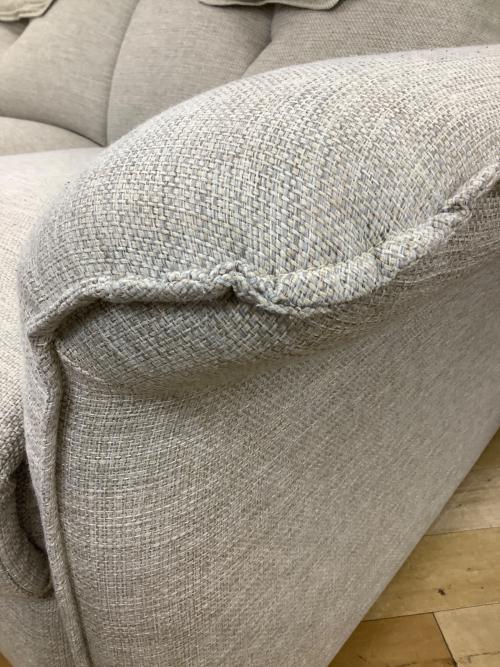 ニトリ 電動リクライニングソファー 304 ライトグレー ピュール