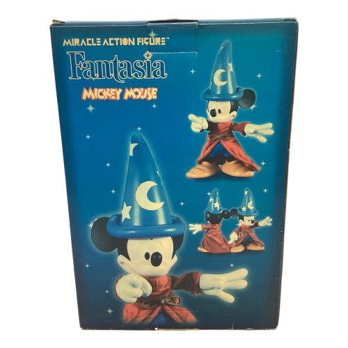 MEDICOM TOY (メディコム・トイ) Disney ファンタジア ミッキーマウス フィギュア 箱ヤケ、箱全面ハガレ有 ミラクルアクションフィギュア