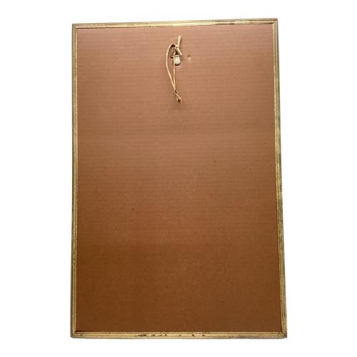 VOLKSWAGEN (フォルクスワーゲン) 鏡 壁掛け レッド×イエロー