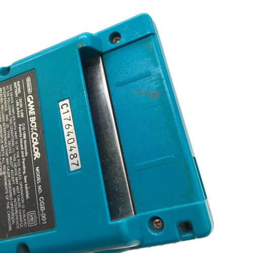 Nintendo (ニンテンドー) GAMEBOY COLOR CGB-001 電池蓋欠品 液漏れ ジャンクとして