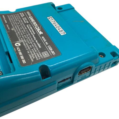 Nintendo (ニンテンドー) GAMEBOY COLOR CGB-001 電池蓋欠品 液漏れ ジャンクとして