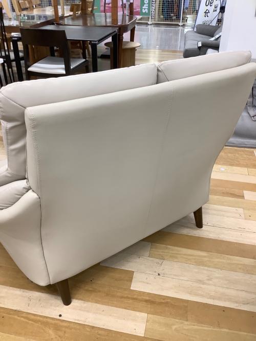 ニトリ 2人掛けソファー コウテイ3 143 ホワイト