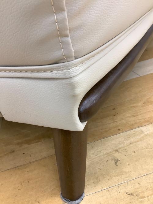 ニトリ 2人掛けソファー コウテイ3 143 ホワイト