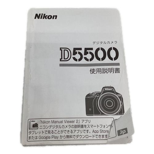 Nikon (ニコン) デジタル一眼レフカメラ D5500 ダブルズームキット