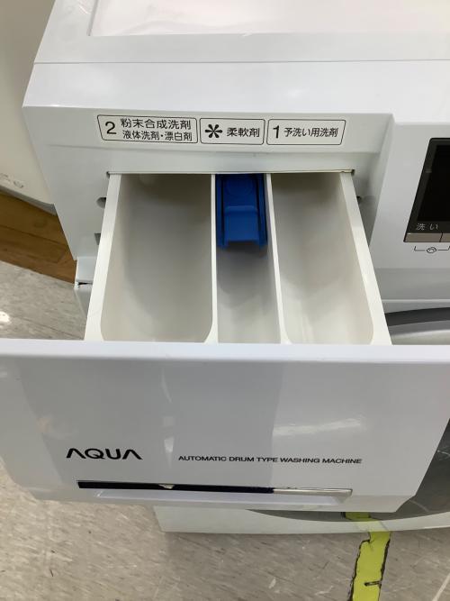 AQUA (アクア) ドラム式洗濯機(乾燥機能無し) AQW-FV800E 2022年製 開閉難