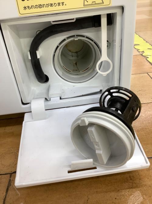 AQUA (アクア) ドラム式洗濯機(乾燥機能無し) AQW-FV800E 2022年製 開閉難