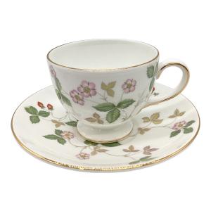 Wedgwood (ウェッジウッド) カップ&ソーサー ▲ ワイルドストロベリー