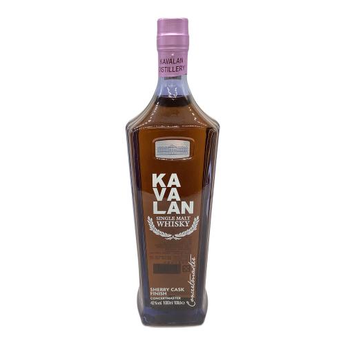 KAVALAN (カバラン) ウィスキー シングルモルト SHERRY CASK FINISH 1000ml