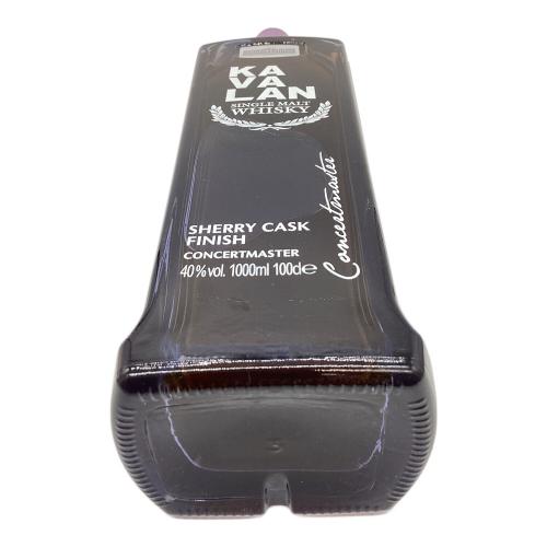 KAVALAN (カバラン) ウィスキー シングルモルト SHERRY CASK FINISH 1000ml