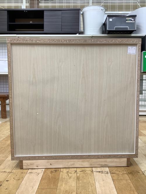 ニトリ サイドボード 197 ナチュラル×シルバー ポスティア