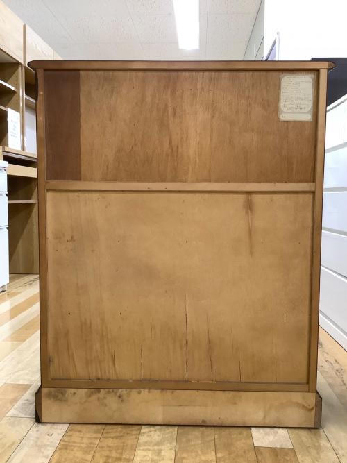 北海民芸家具 (ホッカイミンゲイカグ) ライティングビューロー ブラウン