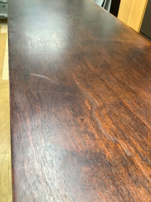 北海民芸家具 (ホッカイミンゲイカグ) ライティングビューロー ブラウン