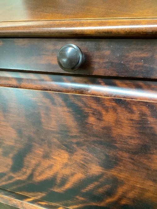 北海民芸家具 (ホッカイミンゲイカグ) ライティングビューロー ブラウン