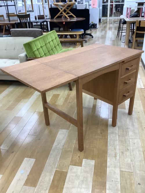 UNICO (ウニコ) 片バタ片袖デスク NOTE 307 ナチュラル