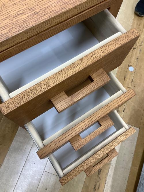 UNICO (ウニコ) 片バタ片袖デスク NOTE 307 ナチュラル