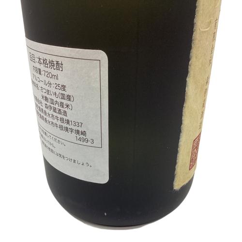 森伊蔵 芋焼酎 かめ壺焼酎 720ml