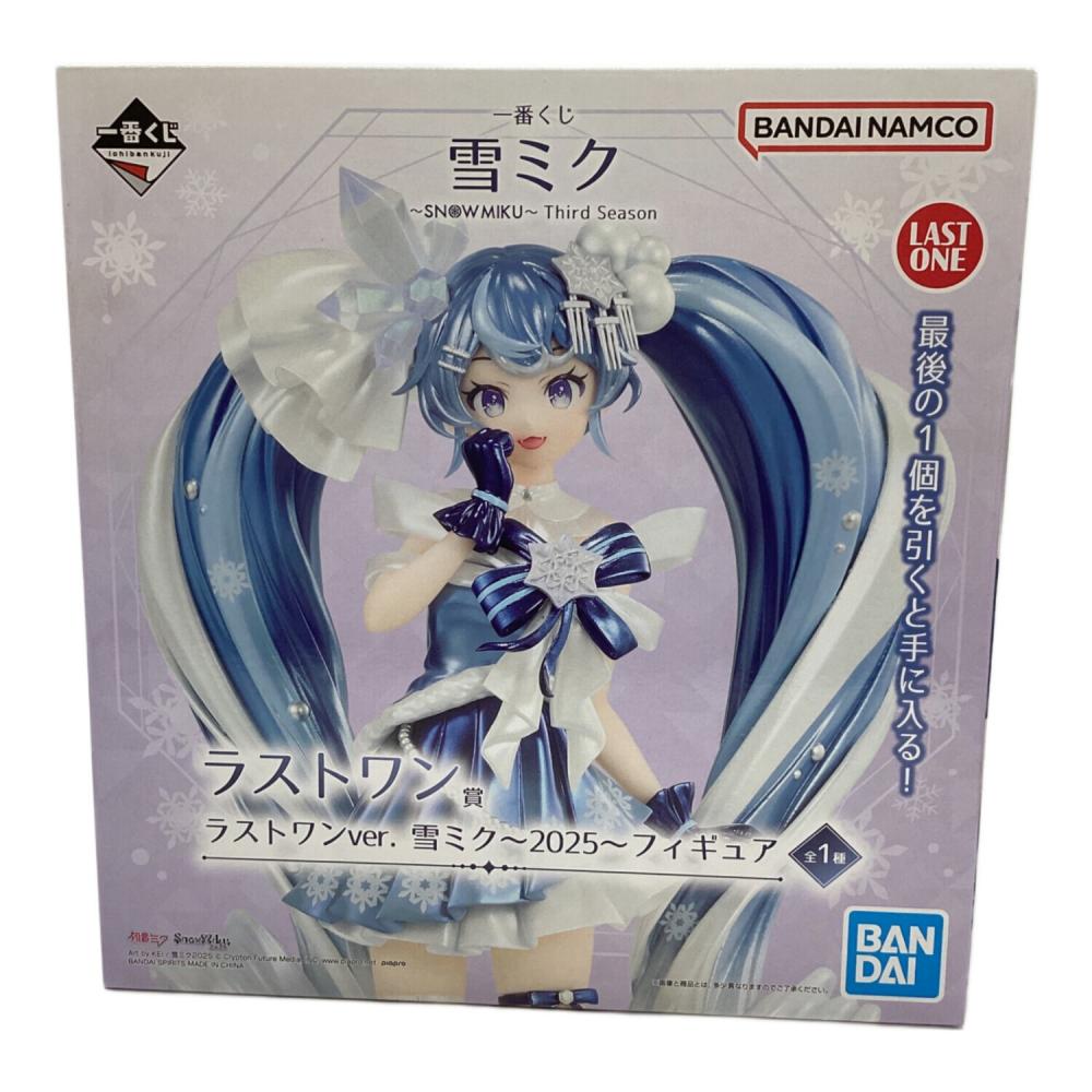 雪ミク ラストワンVER 雪ミク～2025～ 一番くじ｜トレファクONLINE