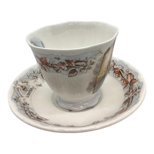 ROYAL DOULTON (ロイヤルドルトン) カップ&ソーサー ブランブリーヘッジ ウィンター