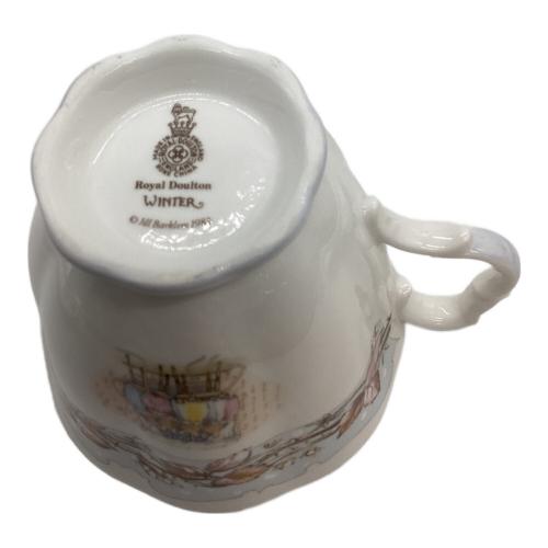 ROYAL DOULTON (ロイヤルドルトン) カップ&ソーサー ブランブリーヘッジ ウィンター