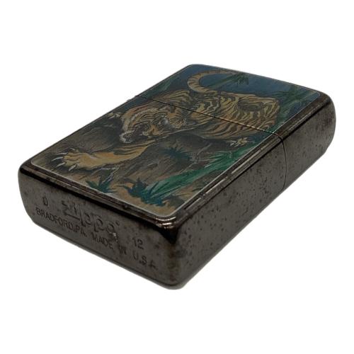 ZIPPO (ジッポ) オイルライター 2012年製 虎