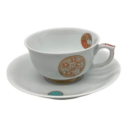 深川製磁 (フカガワセイジ) カップ&ソーサー ▲ 深川絵