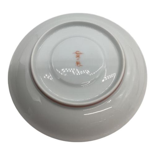 深川製磁 (フカガワセイジ) カップ&ソーサー ▲ グリーン 寿赤絵