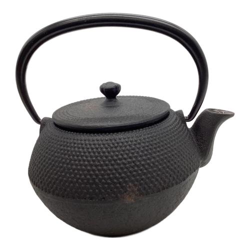 南部鉄器 (ナンブテッキ) 鉄瓶 まろみアラレ及源鋳造