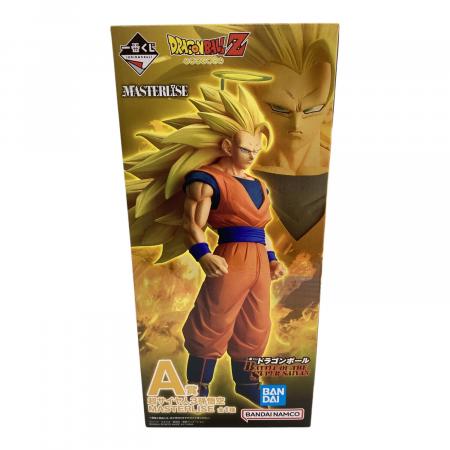 一番くじ ドラゴンボール A賞 超サイヤ人3 孫悟空 MASTERLISE ドラゴンボール 超サイヤ人3孫悟空 MASTERLISE フィギュア 一番くじ