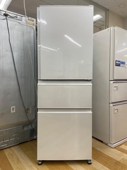 MITSUBISHI (ミツビシ) 3ドア冷蔵庫 MR-C33G-W1 2022年製 内部パーツ淵ワレ有279 330L