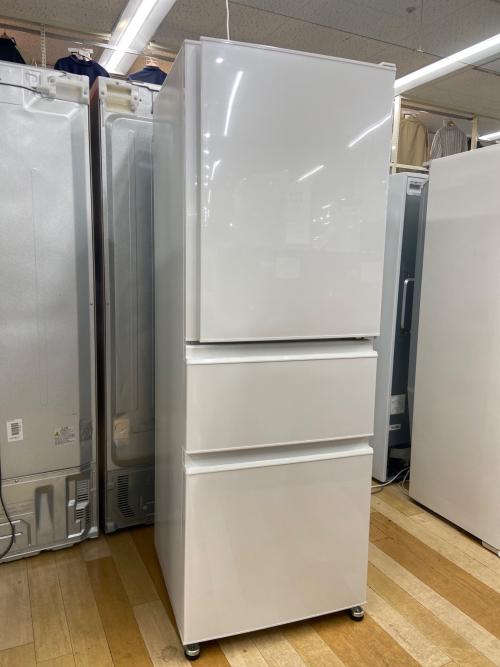 MITSUBISHI (ミツビシ) 3ドア冷蔵庫 MR-C33G-W1 2022年製 内部パーツ淵ワレ有279 330L