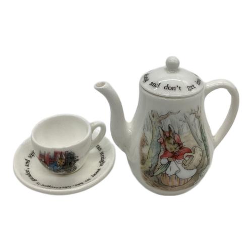 Wedgwood (ウェッジウッド) ミニチュア ティーセット イングランド製 1983年 ピーターラビット