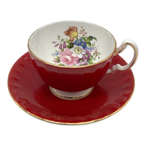 Aynsley (エインズレイ) カップ&ソーサー 金彩ハガレ有 ハワードスプレイ