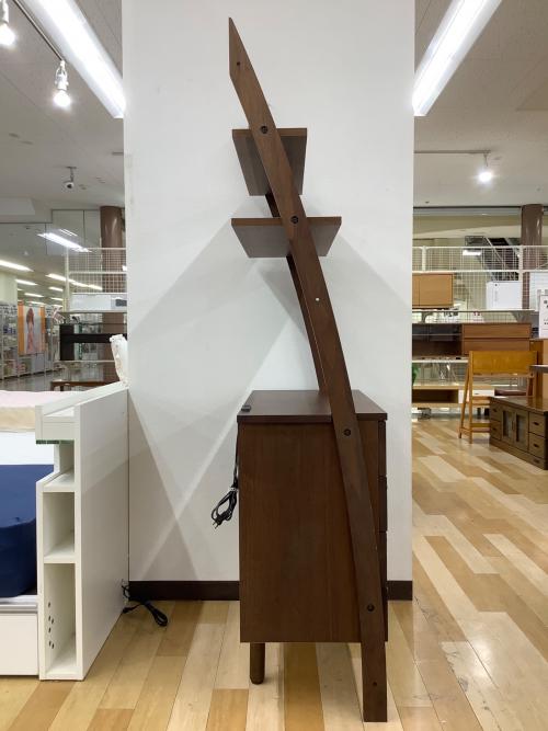 マルヨシ民芸家具 (マルヨシミンゲイカグ) チェストラック 棚2段 引き出し4段 DEEP 278 ブラウン