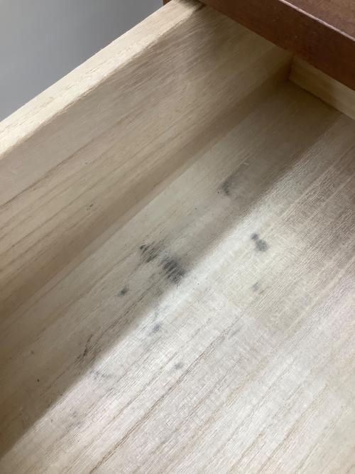 マルヨシ民芸家具 (マルヨシミンゲイカグ) チェストラック 棚2段 引き出し4段 DEEP 278 ブラウン