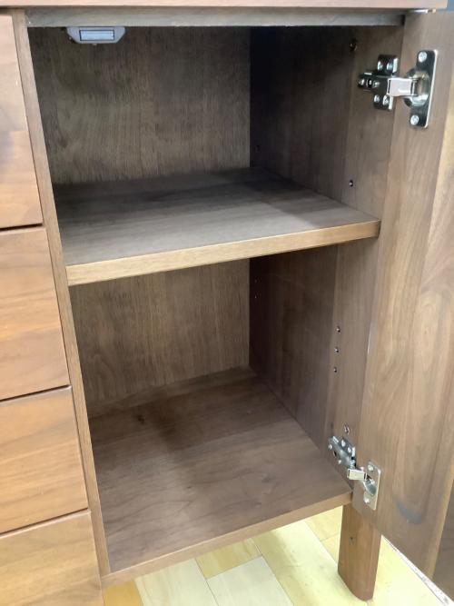 マルヨシ民芸家具 (マルヨシミンゲイカグ) チェストラック 棚2段 引き出し4段 DEEP 278 ブラウン