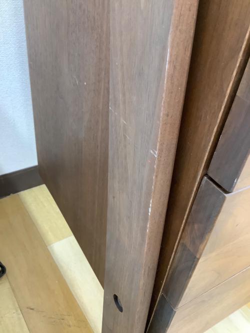 マルヨシ民芸家具 (マルヨシミンゲイカグ) チェストラック 棚2段 引き出し4段 DEEP 278 ブラウン