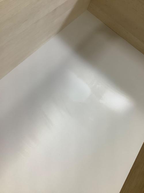 LOWYA (ロウヤ) キッチンボード 110 ナチュラル×ホワイト