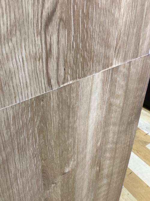 LOWYA (ロウヤ) キッチンボード 110 ナチュラル×ホワイト