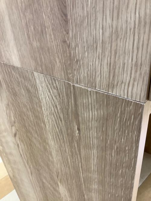 LOWYA (ロウヤ) キッチンボード 110 ナチュラル×ホワイト