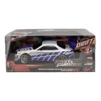 FAST&FURIOUS (ファストアンドフュリオス) ワイルドスピード Nissan Skyline GT-R ラジオコントロールカー