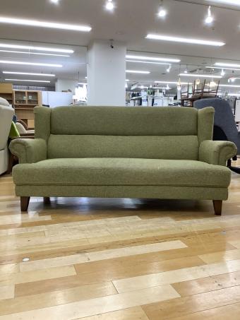 ニトリ 2人掛けソファー 192 ライトグリーン