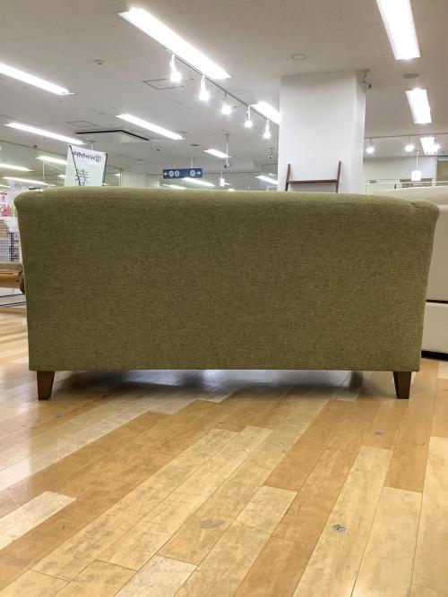 ニトリ 2人掛けソファー 192 ライトグリーン