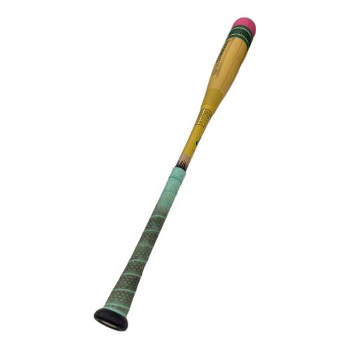 Victus (ビクタス) 軟式バット VJJSBBYP ペンシルバット ケース付き 84㎝ イエロー×グリーン