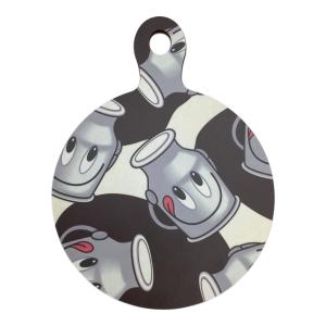 ALESSI (アレッシィ) カッティングボード 牛乳瓶 グレー×ホワイト TWERGI