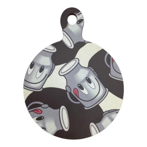 ALESSI (アレッシィ) カッティングボード 牛乳瓶 グレー×ホワイト TWERGI