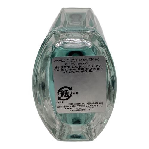 Ferrari (フェラーリ) オードトワレ 【テスター】 75ml 残量80%-99% スクーデリアライトエッセンス