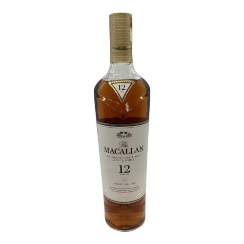 マッカラン (MACALLAN) シェリーオークカスク スコッチウィスキー 12年 700ml
