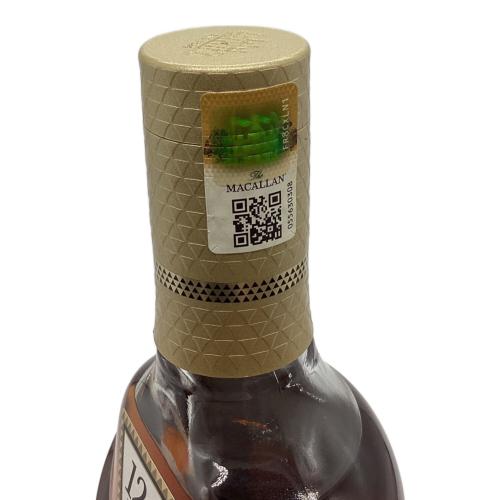 マッカラン (MACALLAN) シェリーオークカスク スコッチウィスキー 12年 700ml