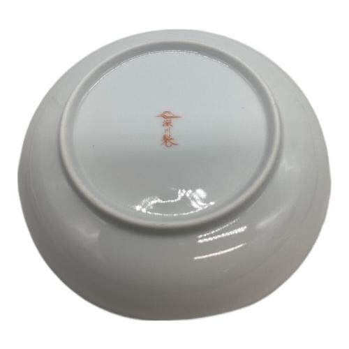 深川製磁 (フカガワセイジ) 取皿揃え 寿赤絵